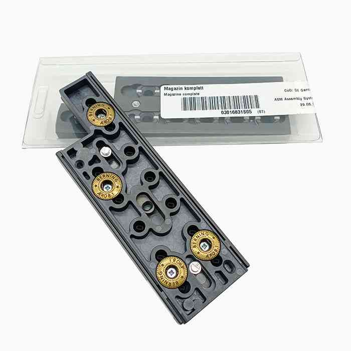 ASM nozzle exchanger 03016831 Magazine complete