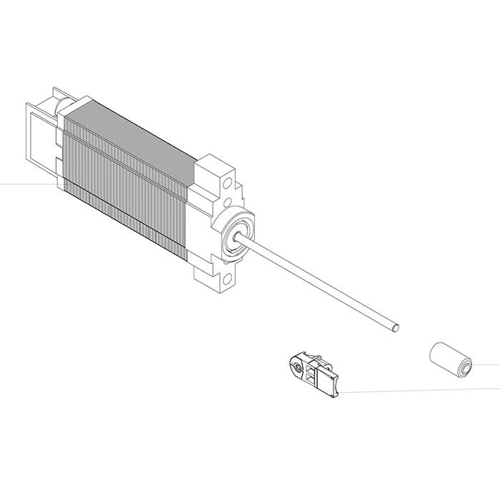 ASM placement machine feeder motor 03003547