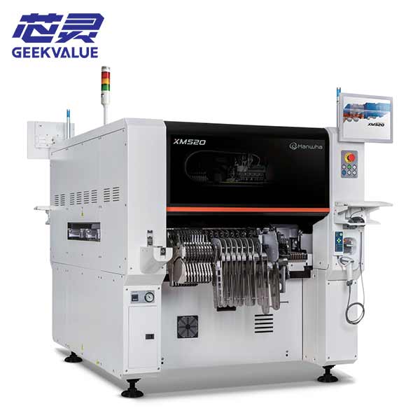 hanwha xm520 smt pick and place machine 